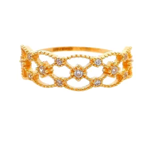 Gold Ladies Ring (GRL-6444)