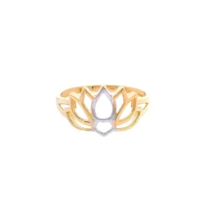 Gold Ladies Ring (GRL-6551)