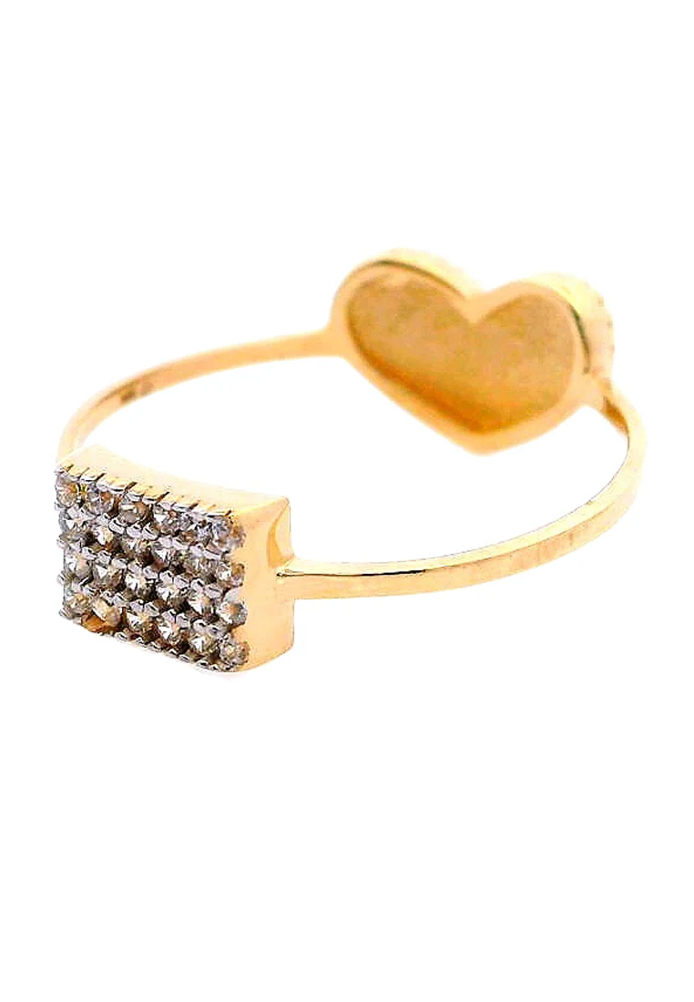 Gold Ladies Ring (GRL-6599) - Image 2