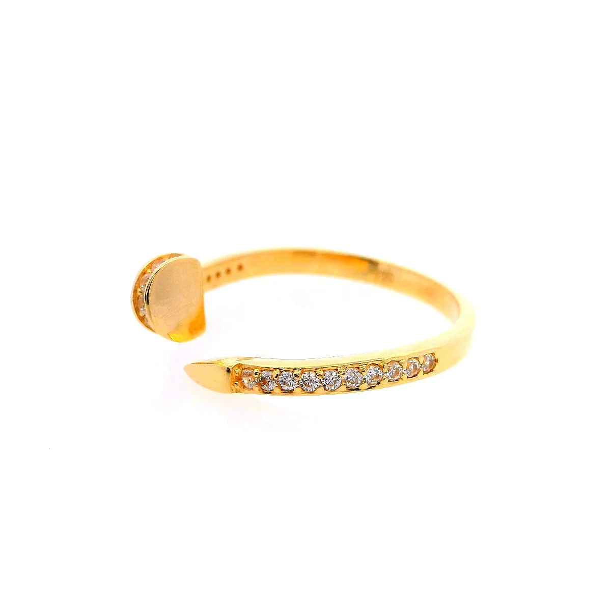 Gold Ladies Ring (GRL-6622) - Image 2