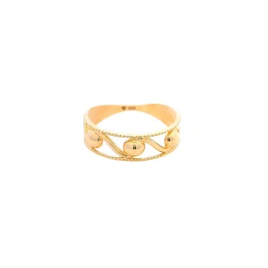 Gold Ladies Ring (GRL-6672)