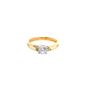 Gold Ladies Ring (GRL-6678)