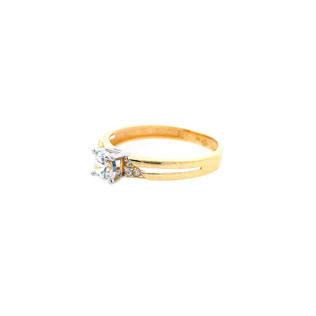 Gold Ladies Ring (GRL-6678) - Image 2
