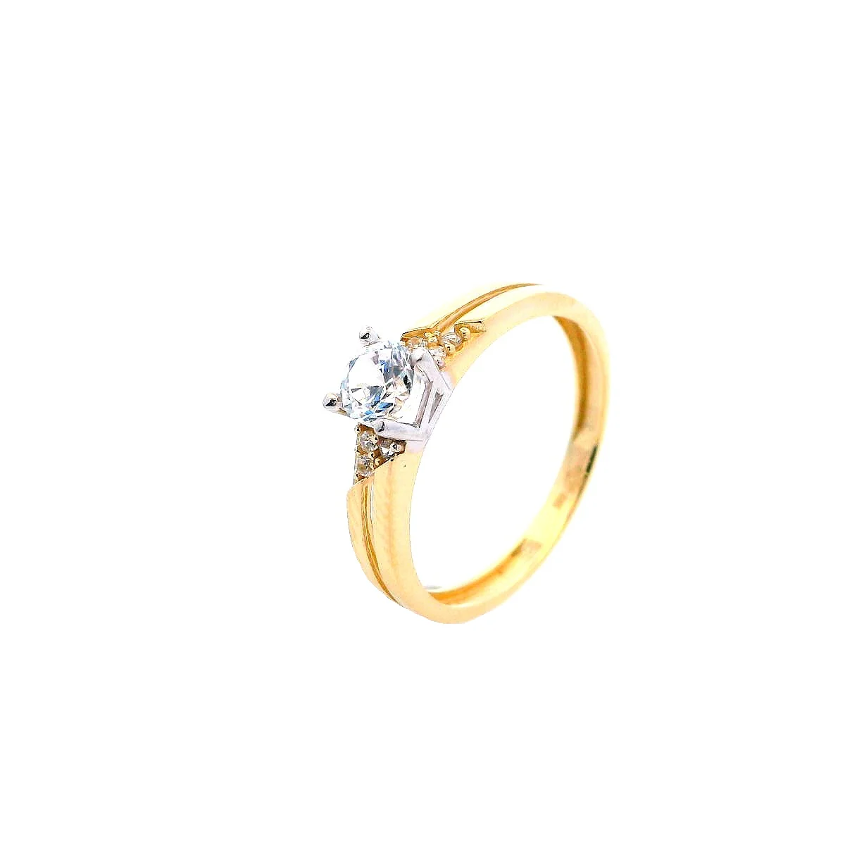 Gold Ladies Ring (GRL-6678) - Image 3