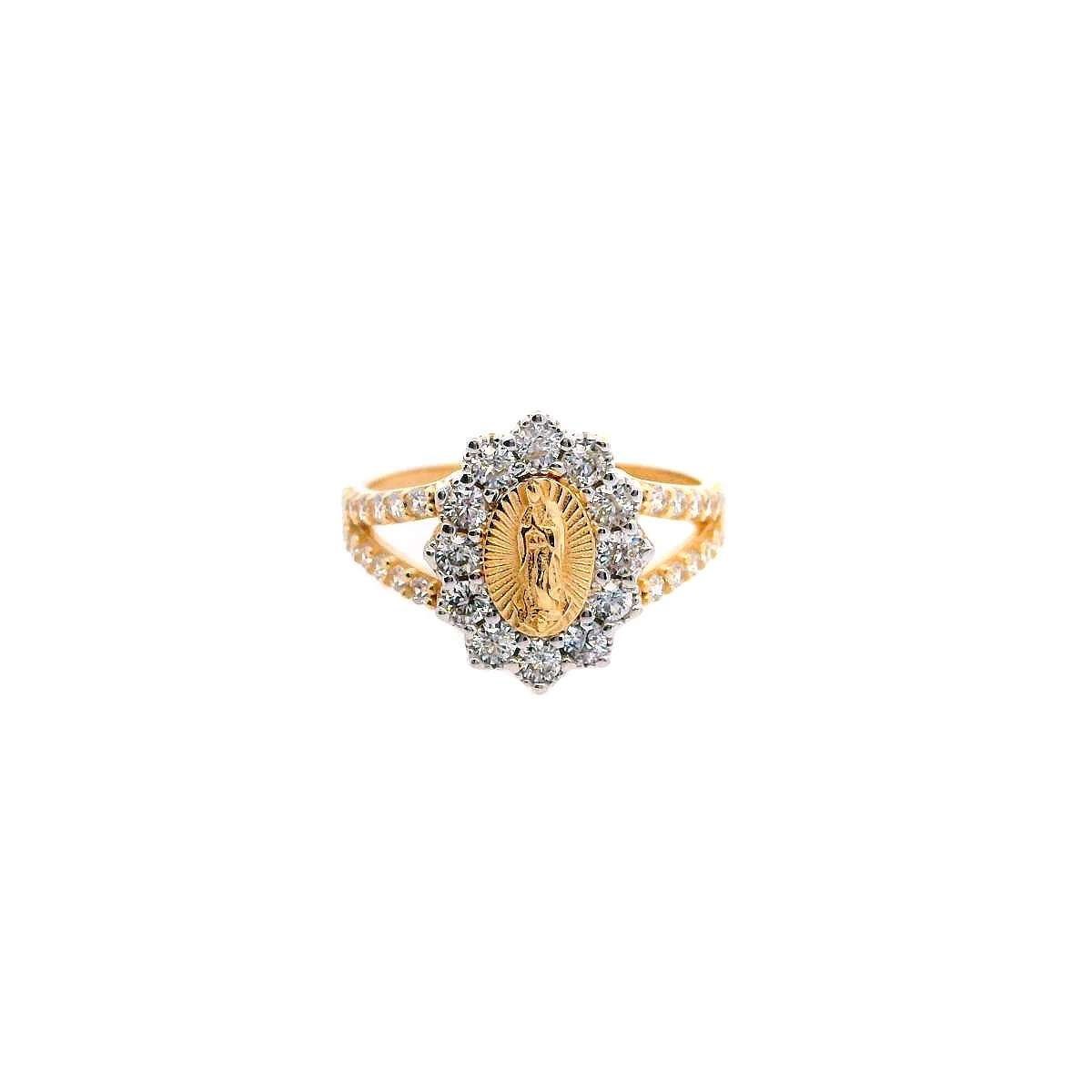 Gold Ladies Ring (GRL-6710)