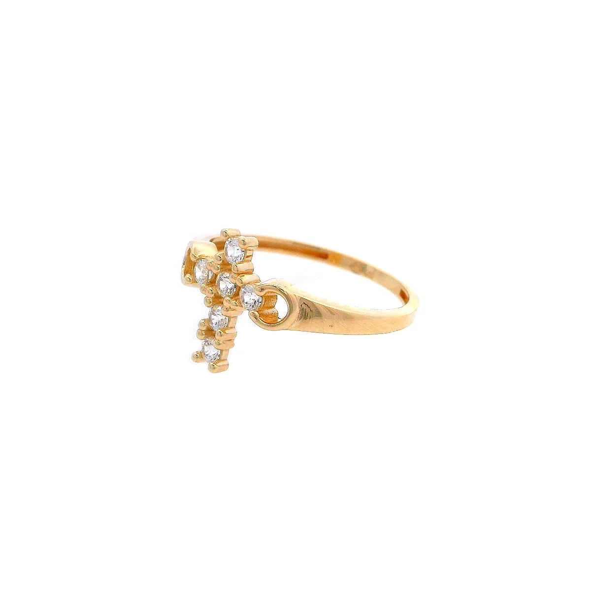 Gold Ladies Ring (GRL-6711) - Image 2